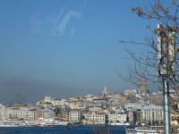 Wunderschöner Blick auf Istanbul und den Galataturm
