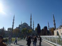 Blick auf die Blaue Moschee 