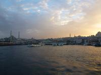 Traumhafter Blick auf Istanbul vom Wasser aus