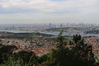 Blick auf Istanbul vom Tannenhügel