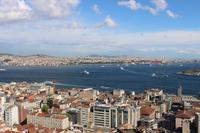 Blick vom Galata-Turm auf Istanbul