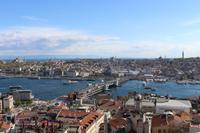 Blick vom Galata-Turm auf Istanbul