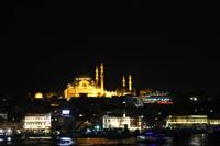 Neue Moschee am Abend