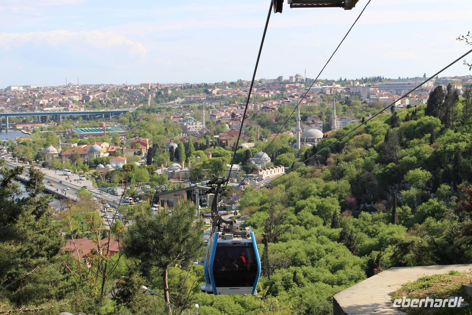 Seilbahnfahrt am Pierre Loti