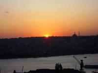 Sonnenuntergang in Istanbul