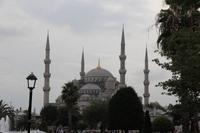 Sultan Ahmet Moschee oder Blaue Moschee in Istanbul