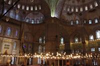 Sultan Ahmet Moschee oder Blaue Moschee in Istanbul