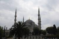 Sultan Ahmet Moschee oder Blaue Moschee in Istanbul