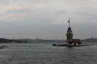 Leanderturm oder Mädchenturm im Bosporus