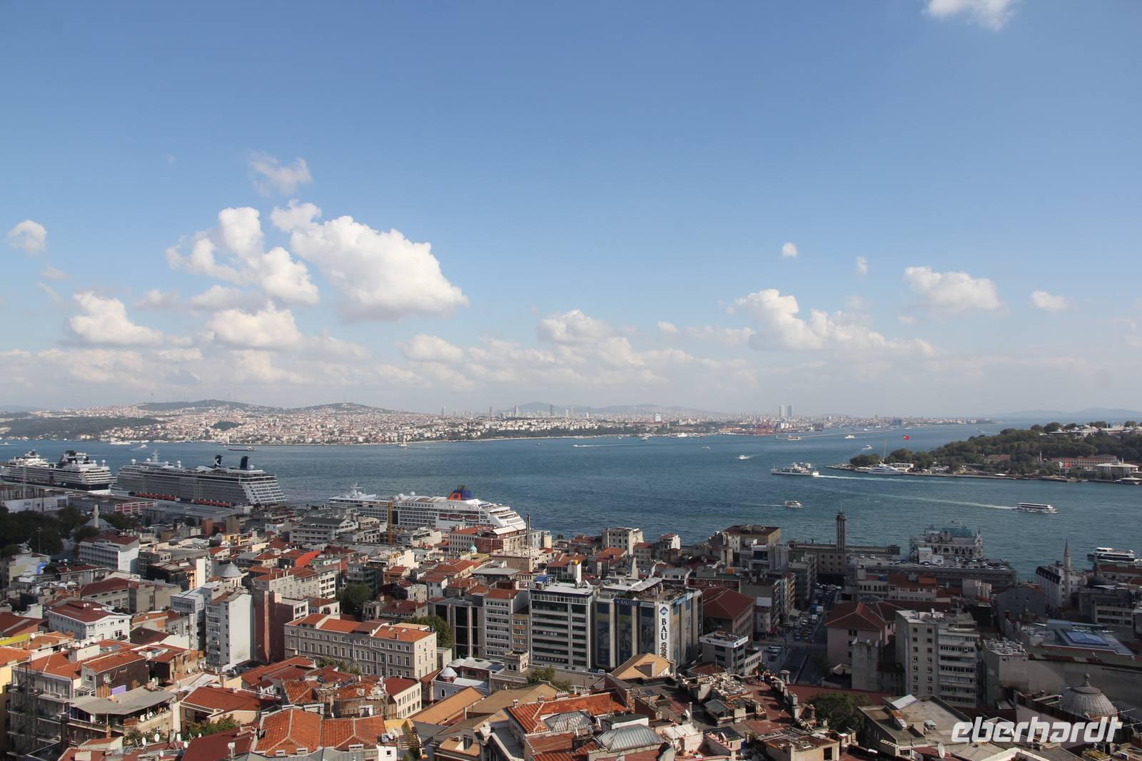Ausblick auf Istanbul vom Galataturm 