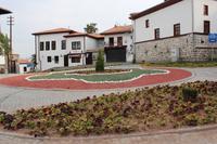 Im Hof der Festung von Ankara