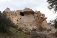 Ehemalige Behausungen im Çat-Tal - Kappadokien