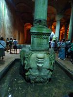 Medusakopf in der Zisterne // Istanbul