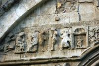 18.10.11 Trabzon, Fries am Südportal der Hagia Sophia