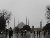 Istanbul im Schneeregen