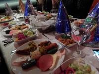 Silvesterdinner auf dem Boot