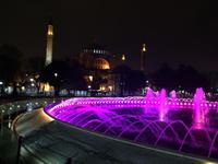 Hippodromplatz bei Nacht