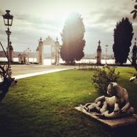 am Dolmabahce Palast