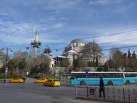 Türkei, Istanbul, Stadtrundgang, Laleli-Moschee (Tulpenmoschee)