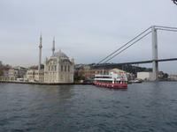 Türkei, Istanbul,  Moschee an der Bosporus-Brücke