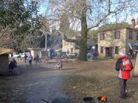 Türkei, Adatepe, Dorfplatz