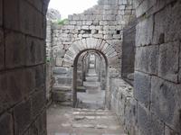 Türkei, Pergamon, Tempelunterbau