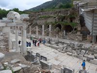Türkei, Ephesus, Hadrians Tempel und Terrassenhäuser