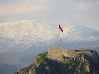 Blick vom Hotel in Amasya