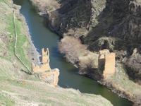 türkisch-armenische Grenze in Ani