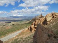 Ostanatolische Landschaft mit Ishak Pasha Palast