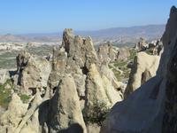 kappadokische Landschaft bei Göreme