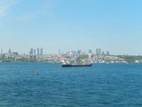 Blick vom Mädchenturm zum europäischen Istanbul