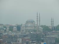 Blick vom Galataturm auf die Hagia Sophia
