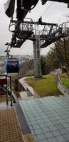 An der Bergstation der Seilbahn in Eyüp - gleich steigen wir ein