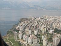 Anflug auf Antalya
