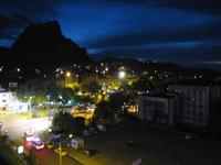 Blick vom Hotel 