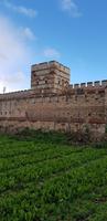 Gemüseanbau am Fuß der Stadtmauer