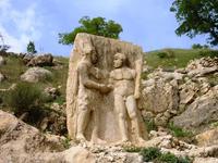 Großrelief von Antiochus I. mit Herakles