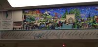 In der Metro unter dem Bosporus hinweg von Europa nach Asien