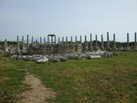 Marktplatz in Perge