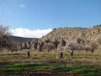Mondlandschaft am Ende der Ihlara-Schlucht