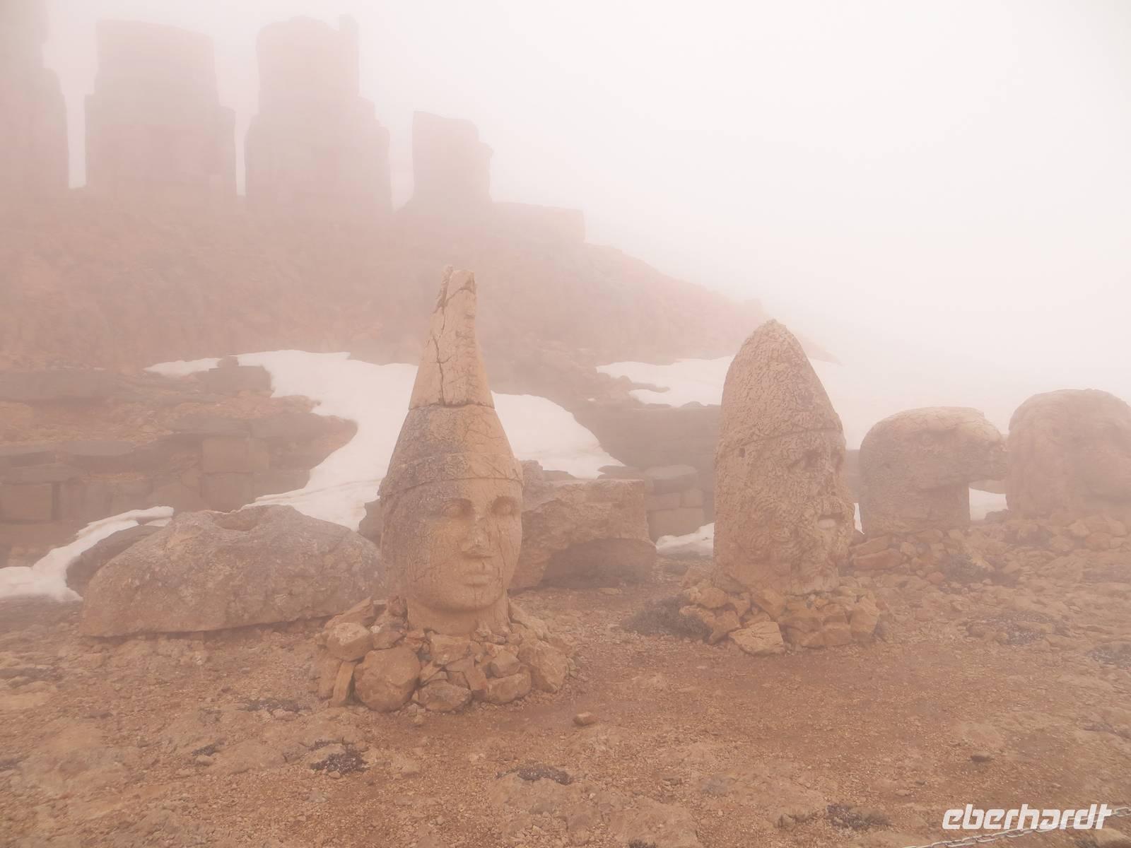 Nemrud Dag in den Wolken