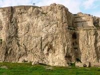 Urartäer-Festung, von alt-van aus gesehen (~700 v. Chr.)