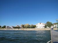 am Strand vom Hotel 