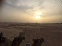 234 Sonnenuntergang in der Sahara