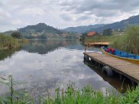 Pause am Lake Bunyonyi, Uganda
