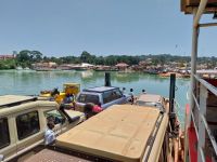 per Fähre über den Victoria-See, Uganda