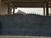 Krakau. Ehem. Fabrik Schindlers. Original-Tor.