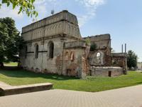 Brody. Ruine der Jüdischen Synagoge.