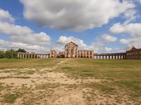 Ruzhany. Ruinen des  Sapiega-Palastes.